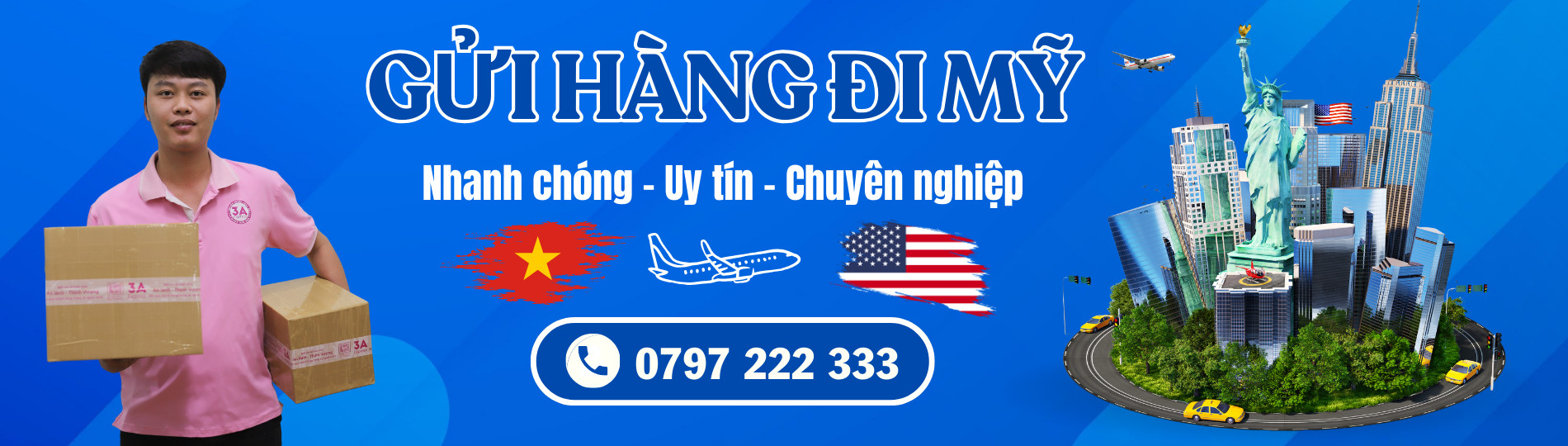 Gửi Hàng Đi Mỹ 3A